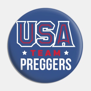 USA Team Preggers Pin