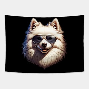 American Eskimo Dog Tapestry