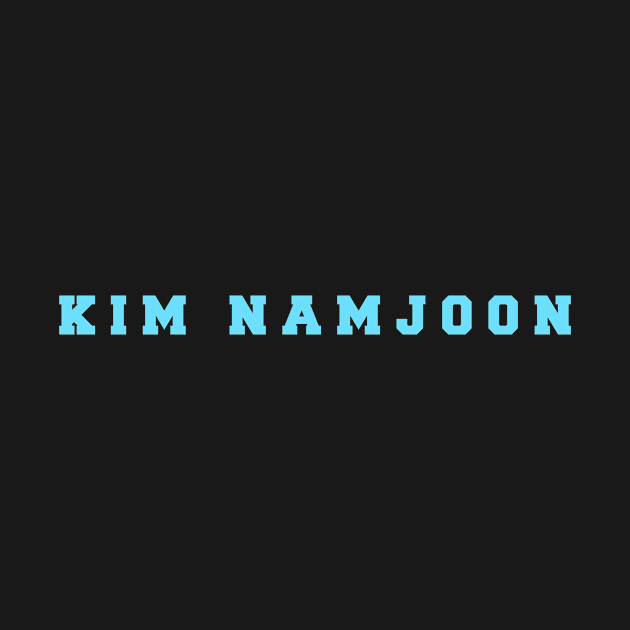 Kim namjoon T-shirt by Lovelylatany