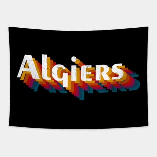 retro vintage Algiers Tapestry