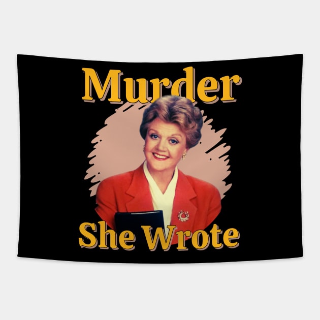 Murder She Wrote Original Aesthetic Tribute 〶 Tapestry by Terahertz'Cloth