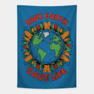 Save Earth, Save Life! Tapestry