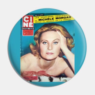 Vintage French Movie Magazine Pin