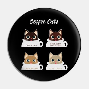 Coffee Cats Pin