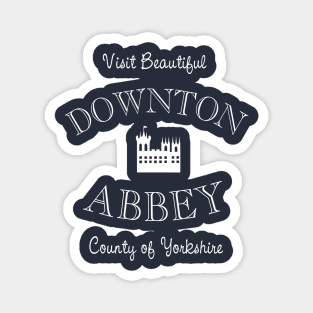 Downton Abbey Tourism Magnet