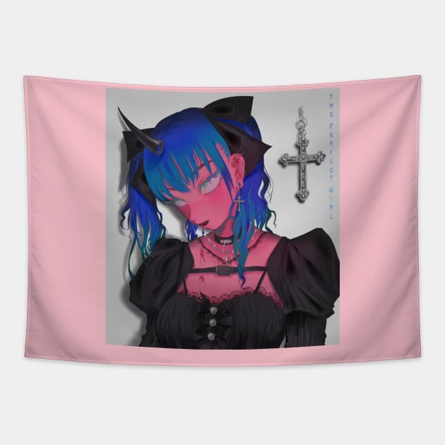 Goth light Tapestry by Rk7777