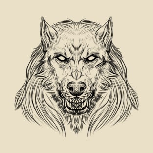 Werewolf head 1 T-Shirt