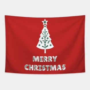 Scandinavian Christmas Tree Tapestry