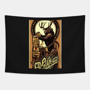 Stags drink Tapestry