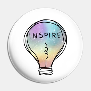 Inspire The World Pin