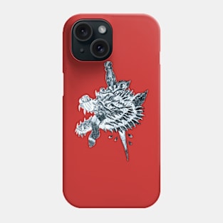 The wolf and the dagger Phone Case