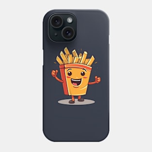 kawaii french fries T-Shirt cute potatofood funny Phone Case