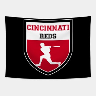 Cincinnati Reds Fans - MLB T-Shirt Tapestry