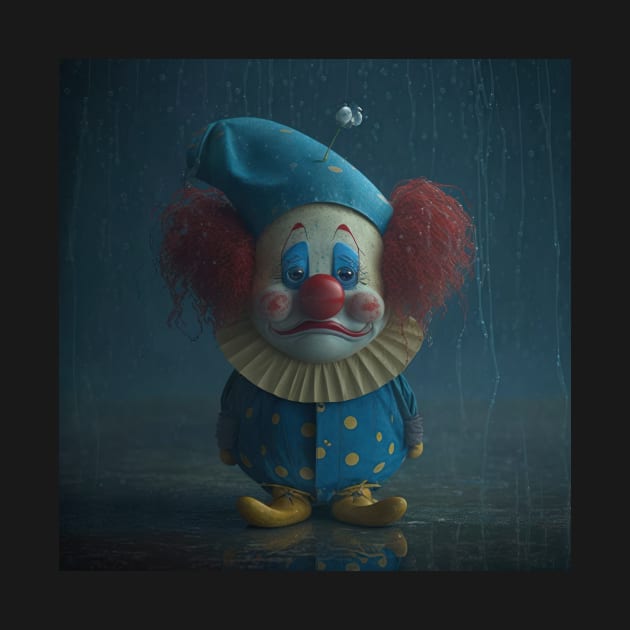 Sad Clown by TheArtfulAI