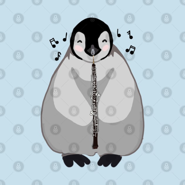 Oboe Penguin by Artstuffs121