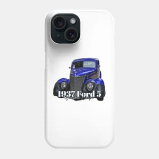 1937 Ford 5 Window Coupe Phone Case