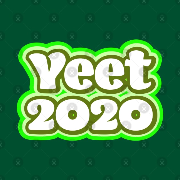 Yeet 2020 - Retro Green by Jitterfly