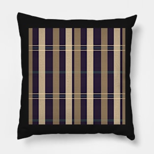 Autumn Aesthetic Artair 1 Hand Drawn Textured Plaid Pattern Pillow