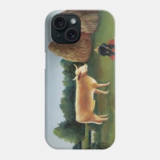 Scene in Bagneux on the Outskirts of Paris by Henri Rousseau Phone Case