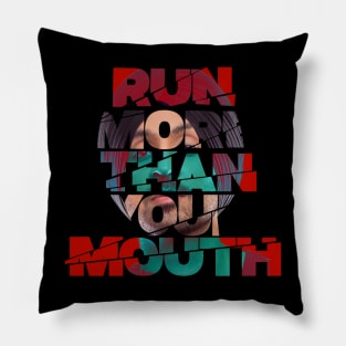 Diljit Dosanjh-Run more than your mouth Pillow