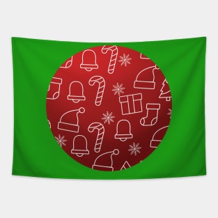 Christmas Globe Tapestry