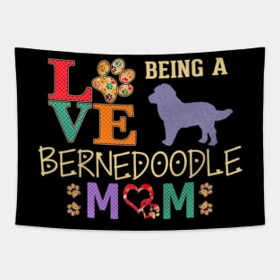 Bernedoodle Mom Love Being Mom Bernedoodles Tapestry