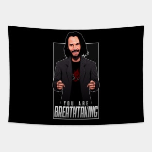 Keanu Reeves - You Are Breathtaking Tapestry