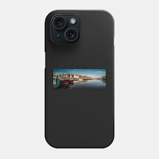 Whitby Harbour Panoramic Phone Case