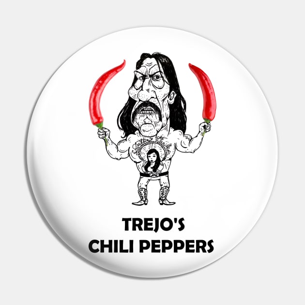 Trejo's Chili Peppers Pin by metlitskiy