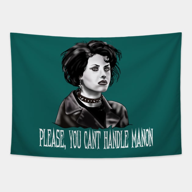 You can’t handle it Tapestry by Danispolez_illustrations