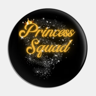 Princess Squad with Crown, Glitter and Pixie Dust Pin