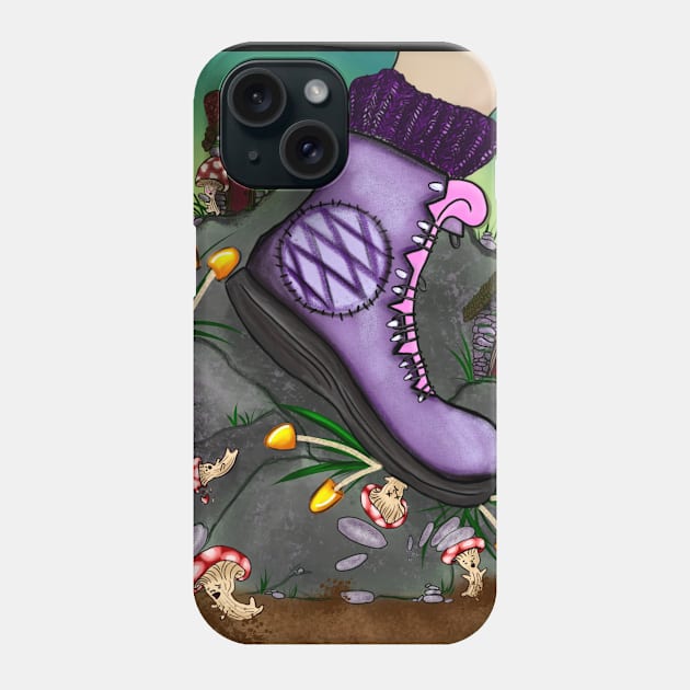 the slaughter of fungi Phone Case by theerraticmind