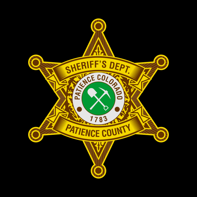 Patience County Sheriff's Badge by Vault Emporium