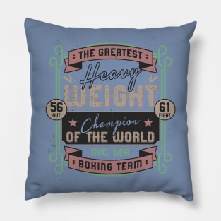 Champion Of The World Pillow