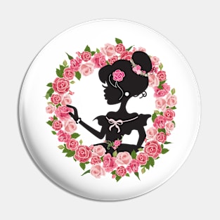 Touch of a Rose Pin