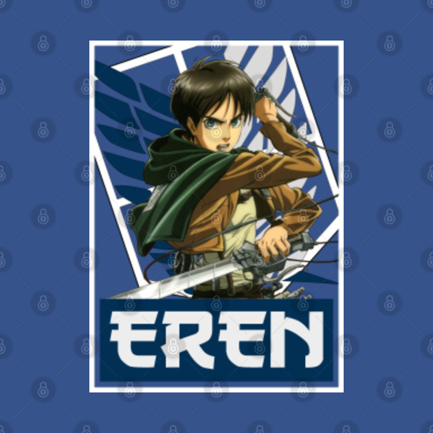 Discover Eren Attack on titan - Attack On Titan - T-Shirt