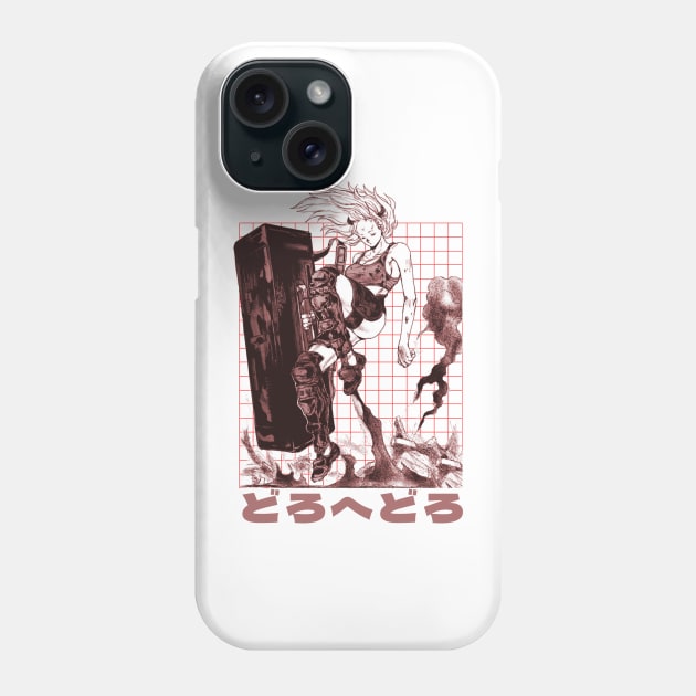 Nikaido (Dorohedoro) Phone Case by BrokenOtaku