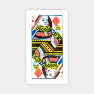 Queen of Diamonds Magnet