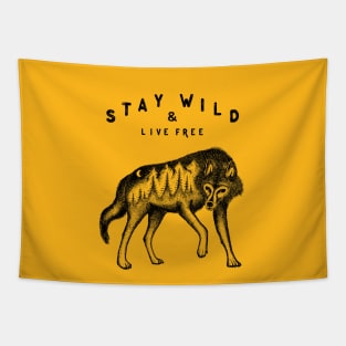 STAY WILD Tapestry