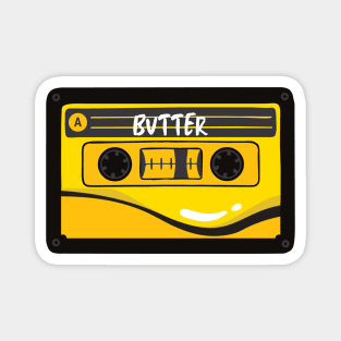 Butter cassette black version Magnet