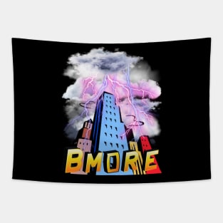 BMORE CITY STORM DESIGN Tapestry