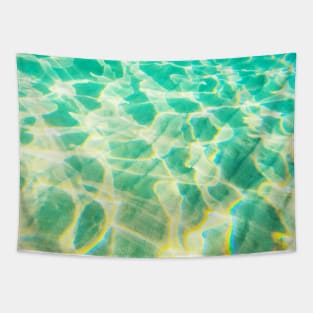 Transparent Underwater Texture Tapestry