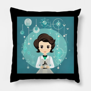 Rosalind Franklin Pillow