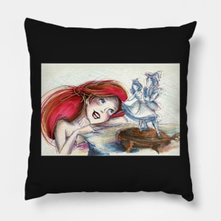 Mermaid singing Pillow