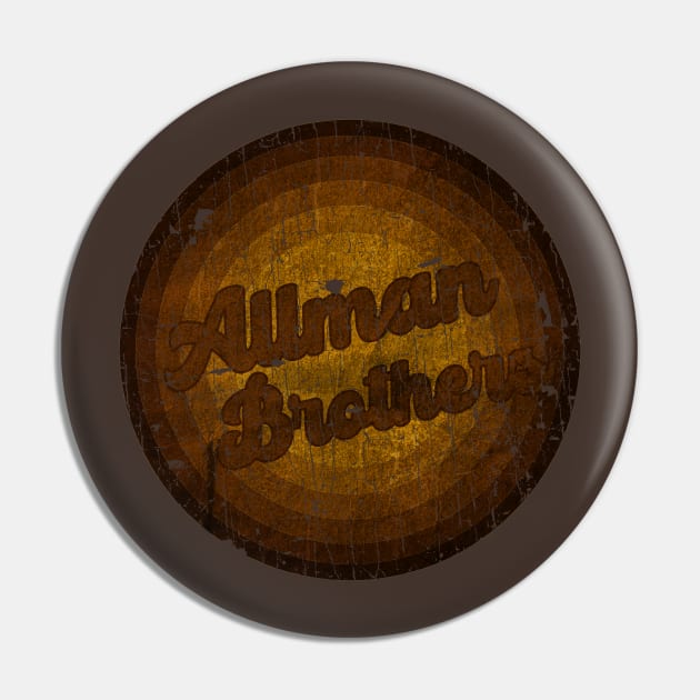 Vintage Style  -Allman Brothers Pin by testerbissnet