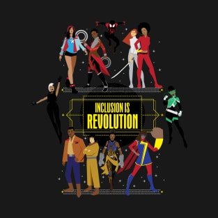 (Ms. Marvel Variant) Inclusion Is Revolution T-Shirt