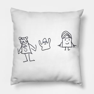 The Immune Squad Pillow