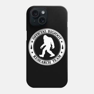 Bigfoot research team Phone Case