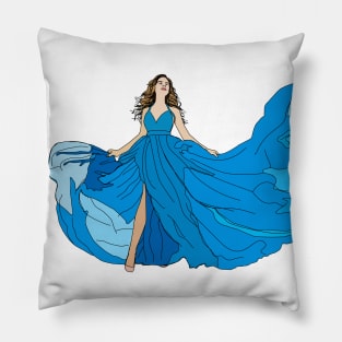 Fashion Boutique with fashionista and stylist girly fashion Pillow