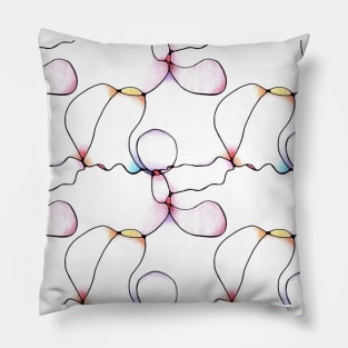 Colorful Smoothy design Pillow